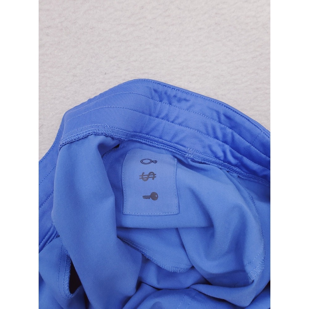 Figs Scrub Pants Womens Extra Large Blue Zamora Jogger Cargo Medical Nursing - Picture 14 of 16